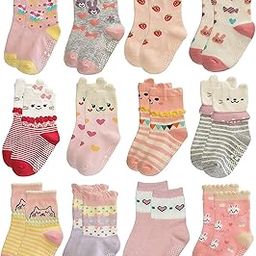 Baby's Regular Cotton, Polyester, Elastane Socks (Pack Of 6)-picture-0