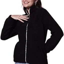 Women’s Jacket Black Jacket with Unique Design, Boost Your Style with Fashion Wear for Women & Girls (5921)-picture-47