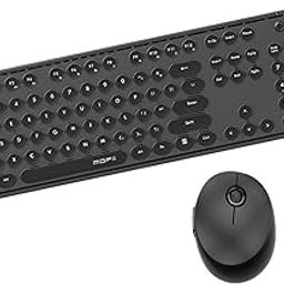 MERISHOPP Mini Wireless 2.4G Keyboard with Mouse Combo with Number Pad Black|Computers/Tablets & Networking | Keyboards Mice & Pointers | Keyboard & Mouse Bundles-4