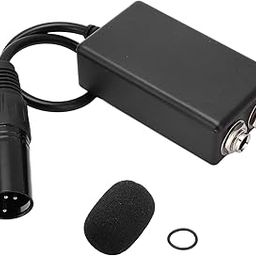 Syrisora Aviation Headset Adapter GA Dual Plugs to Airbus XLR 5 Pin Male Adapter Headphone Extension Cable-25