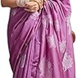 Women's Silk Blend Banarasi Jacquard Saree with Unstitched Blouse Piece-picture-17