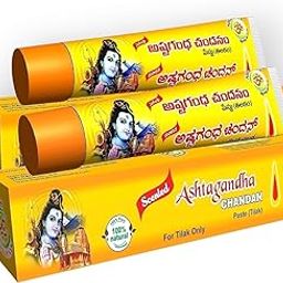 D.M.S Astagandha Chandan Tika Paste Useful for Chandan for Tilak, Chandan for face, Chandan for Pooja, Pack of 4 Tubes-picture-17