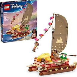 LEGO ǀ Disney Moana’s Adventure Canoe Fantasy Toy Model Kit 43270 Building Blocks Toys for 6+ Gift for Boys and Girls-31