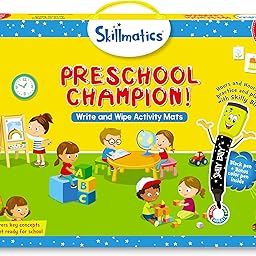 Skillmatics Educational Game - Preschool Champion, Kindergarten Learning Activity For Kids, Toddlers, Supplies For School/Classroom, Gifts For Girls & Boys Ages 3, 4, 5, 6, Multicolor-21