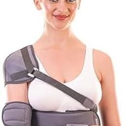 HAAD VAID Shoulder Immobilizer Support Brace with Cap for Arm Sling, Shoulder Injury, Dislocation, Fracture Recovery – Adjustable Orthopedic Shoulder Immobiliser for Men & Women (X-Large)-image-11