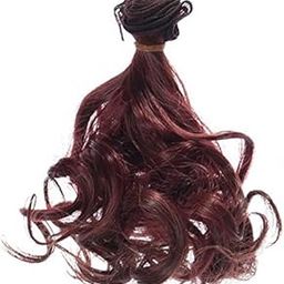 VELURA 15x100cm Rinka Haircut DIY Wig Curly Hair for BJD SD Dolls #2|5X RCA Male to Female Connectors|Supplies| Dolls-image-41