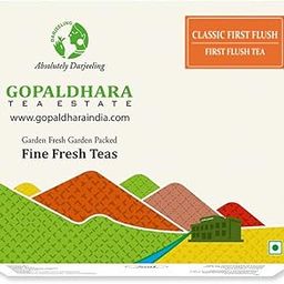 Gopaldhara Darjeeling Tea Classic First Flush Sweet & Flowery 100g Small Paper Box – Special FTGFOP1 Pure Darjeeling Spring Tea-image-20