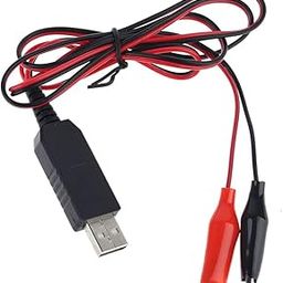 Replace 2X AA AAA Battery Eliminator USB 5v to 3v Step-Down Cable for Radio Toy - Input DC 5V 2A, Max Output DC 3V 1A-image-83
