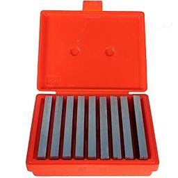 raseparter 9 Pair Steel Parallel Set 1/4 Inch Thick 6 Inch Long 0.0002 Inch Precision-picture-12
