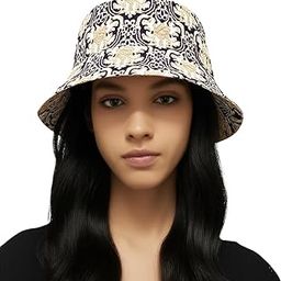 Women's Cotton Bucket Hat pb-6.16 (Brown_Free Size) (Pack of 1)-image-119