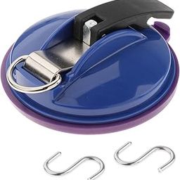LOOM TREE® Car Suction Cup Anchor with Securing S Hook Sucker Cup for Car Awning Boat Dark Blue-image-51