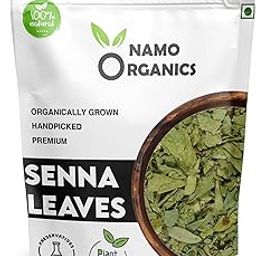Namoorgaincs - Senna Leaves Dried - 200 g - Make Herbal tea - Alexandrina - Sonamukhi Patta | Sanay Patti - Sonamukhi Leaves Crushed-14