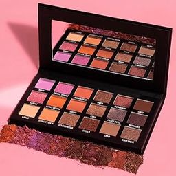 Eye Makeup Rosy Golden Remastered Edition 18 Color Eyeshadow Palette Shimmery, Velvet & Matte Finish | Eye Shadow Makeup Kit for Girls Long Lasting Makeup Palette-20