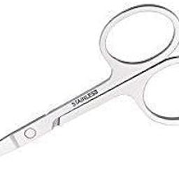 Grooming Scissor Small for Men & Women | Multipurpose Scissor Ideal for Men for Moustache, Beard, Ear and Nose Hair Trimming | Suitable for Women for Eyelashes and Eyebrow Trimming-image-39