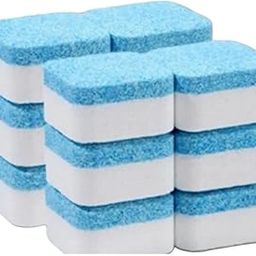 GUMP Washing Machine Cleaner Tablets, Deep Cleaning Tablets For Front Loader & Top Loader, Washing Descaler Drum Inside & Laundry Tub, Deodorizes and Refreshes, Pack of 21Pieces - 15gms Each-image-95