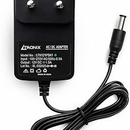12V 1.5A Power Adapter by LTRONIX, Power Supply for Router, LED Strip, CCTV Camera, Modem, Set Top Box/DTH Box, DIY Boards, 2.5mm x 5.5mm Jack,12Volt 1.5Amp DC Output-1