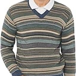 duke Men's Acrylic Blend Casual Pullover Sweater-picture-0