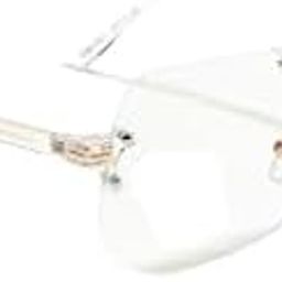 Retro Gangsta Polarized Unisex Rectangle Shape Transperant Frame with Clear Lens Sunglasses Suitable for Prescription Lenses Blue Light Blocking-0
