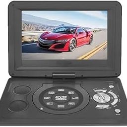 13.9 Inches Portable DVD Player with Screen Portable DVD EVD Player TV/FM/USB/Game Function Region-Free USB Port 270 Degree Rotation Swivel |-image-4