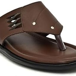 Trendy Men's And Boy's Ultra Light Weight Synthetic Leather Slippers/Flip Flop/Slides-picture-11