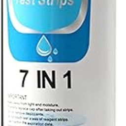 7-in-1 Test Strips Spa and Pool Test Strips Tester Testing Kit for Total Haness/Total Corine/Free Corine/Bromine/pH/Total Alkalinity/Nitrite 50ct-5