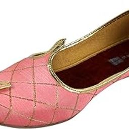 Men's Ethnic Pink Wedding and Sherwani Jutti,Mojari-8