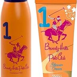 Beverly Hills Polo Club Gift Set No.1 (Women's) Body Mist 150ml + Shower Cream 150ml-picture-36