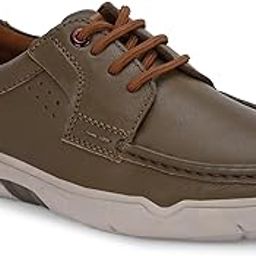 Aspeerio Moonwalk Premium Genuine Leather Sneaker Casual Shoes for Men-image-9