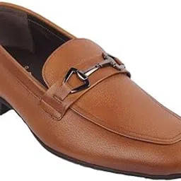 tresmode HUMMR Men's Leather Loafers Shoe-picture-47