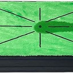 MERISHOPP® Golf Hitting Mat Adults Golf Practice Mat for Game Office Indoor and Outdoor | Sporting Goods | Golf | Golf Training Aids | Nets, Cages & Mats-image-28