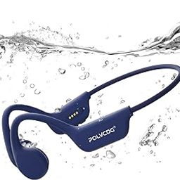 POLVCDG Swimming Headphones,IP68 Waterproof Bone Conduction Headphones,32GB Memory Open Ear Headphones with Mic,Wireless Bluetooth Earphones Underwater Sport Earbuds for Workout Running Cycling Gift-image-101