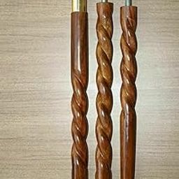 Wooden Walking Stick with Handle, Large Size-image-26