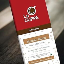 La Cuppa Madras Blend - Filter Coffee Powder (500 gm)-image-84