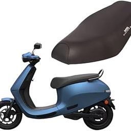 KSHEERI Ola S1 Pro 2" Gen Seat Cover Protect from Rust and Dust, PU Leather Waterproof Durable Seat Cover for Your Ola Scooter (Black)-6