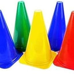 RV Cone Marker, 6 Inch Football Training Agility Cone Marker, Safety Traffic Marker, Soccer Cones, Baseball Practice Agility Markers Cones(Pack of 5)-picture-7