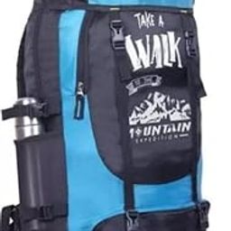 ADAAZEL 70L Travel bag Rucksack bag Hiking/Trekking/Camping/Travelling/lugguge-Black,Green-One Poket-54