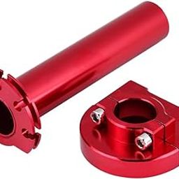ELBME Universal 7/8" 22mm Handlebar Throttle Twist Grips Accelerator for Motorcycle Scooter Dirt Bike(Red)-image-37