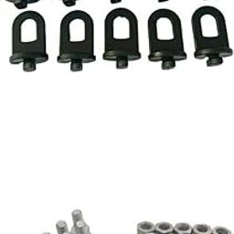 UJEAVETTE Greenhouse Hook Hanging Clips & Sturdy Nuts and Bolts Hard Replacement Parts-picture-22