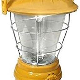 Pyle PSDNL22YL Multi Function Hand Crank LED Lantern with AM/FM Radio and Built-In Rechargeable Battery (Yellow)-image-66