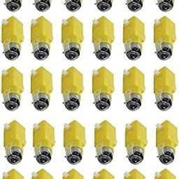 UJEAVETTE 30 Pieces Intelligent Car TT Motor Launch Smart Car Gear Motor for Arduino-image-79