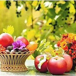 Rangoli Vinyl Wall Sticker, Multicolour (Model Number: Kitchen Wall Sticker 09)-image-53