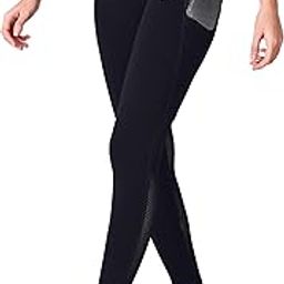 Gym Wear Mesh Leggings | Workout Pants with Side Pockets | Stretchable Tights Sports Fitness Yoga Track Pants for Women & Girls-image-61