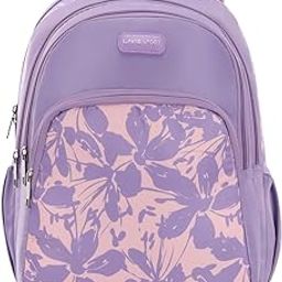 Heather 35L Purple Backpack | Fits Upto 15 Inch Laptop | Organizer & Bottle Holder |Rain Cover | Gift for Men, Women, Boys, Girls | Laptop Sleeve for School & College-9