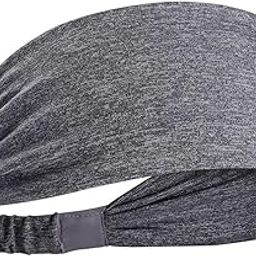 URBAN STORE Athletic Hairband Absorbent Sweatband Nonslip Wide Head Band Men & Women-image-16