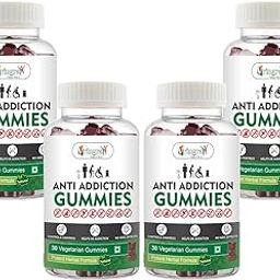 Vringra Anti Addiction Gummies-Helps De Addiction-Helps to Control Craving-Nasha Mukti Gummies with No Side Effect (Pack of 4)-picture-23