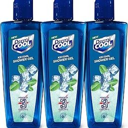 DermiCool Ice Cool Shower Gel 250ml Pack of 3-image-10