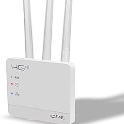 Maizic Sim Router with Triple Antenna,All Sim Card Support with 150 Mbps -300Mbps, Plug and Play,Support,NVR, DVR, 4G sim Supported-22