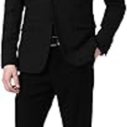Men's Polyester Two Piece Suit-Dress Set-picture-35