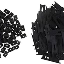 bnf® 100pcs Frame Stands Frame Rack Supporter Picture Back Holder Black 92x22mm |Crafts | Home Arts & Crafts | Framing & Matting | Frames & Supplies-19