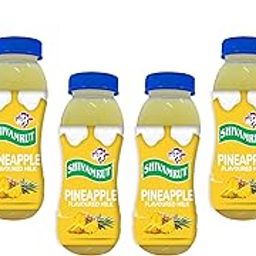 Shivamrut Sterilized Double Toned Flavoured Milk (Pineapple)-26